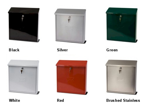 SEVERN POST BOX, SEVERN MAIL BOX, SEVERN POSTBOX, SEVERN MAILBOX, SEVERN POST-BOX, SEVERN MAIL-BOX - DOS now offer a wide range of super value for money stylish and compact internal and external mail boxes and post boxes. Colours: Black, White, Green, Silver, Red, Stainless Steel